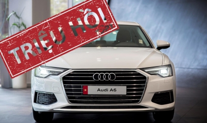 Audi Việt Nam thực hiện 2 đợt triệu hồi xe riêng biệt